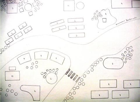 Archiv-Bild „Wohnungskomplex-Draufsicht“
