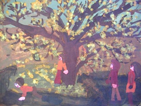 Archiv-Bild „Unter einem alten Baum“