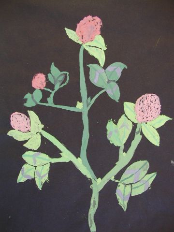 Archiv-Bild „Blühender Klee“