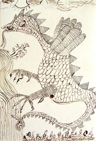 Archiv-Bild „Riesendrache“