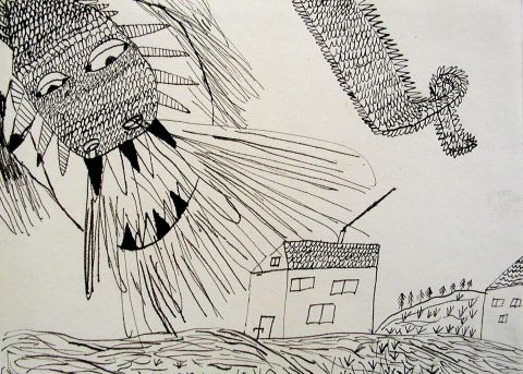 Archiv-Bild „Drache am Himmel“