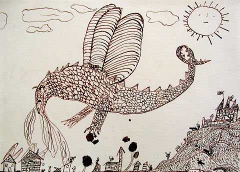 Archiv-Bild „Fliegender Drache“