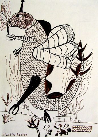 Archiv-Bild „Drache mit Dornenschwanz“