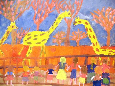 Archiv-Bild „Besuch im Zoo“