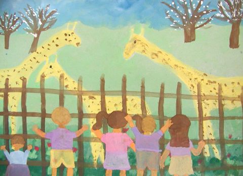 Archiv-Bild „Besuch im Zoo“