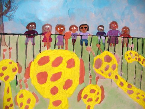 Archiv-Bild „Besuch im Zoo“