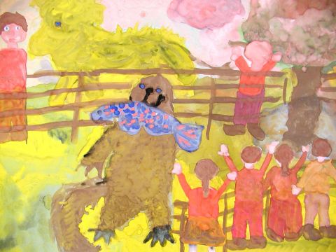 Archiv-Bild „Besuch im Zoo“