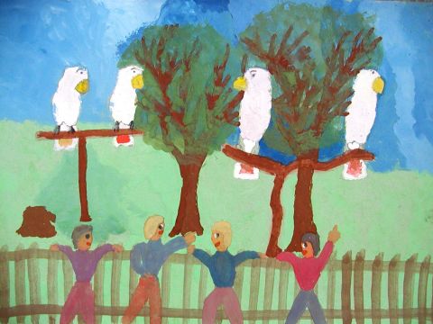 Archiv-Bild „Besuch im Zoo“