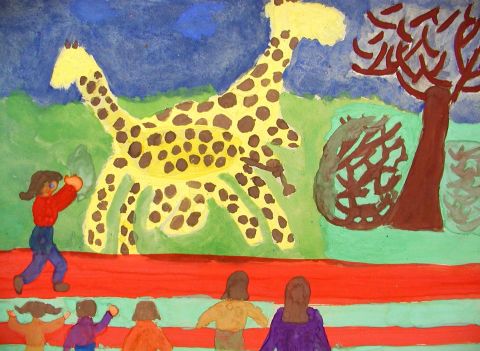 Archiv-Bild „Besuch im Zoo“