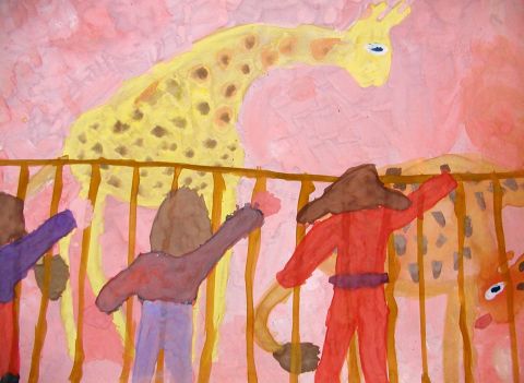 Archiv-Bild „Besuch im Zoo“