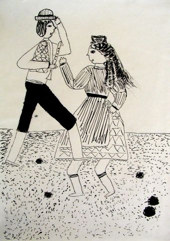 Archiv-Bild „Tanzpaar“