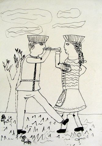 Archiv-Bild „Tanzpaar“