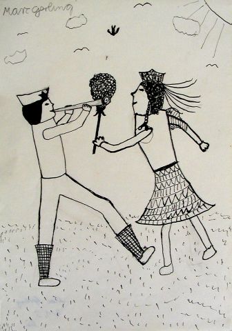 Archiv-Bild „Tanzpaar“