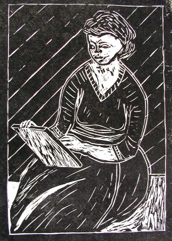 Archiv-Bild „Beim Zeichnen“