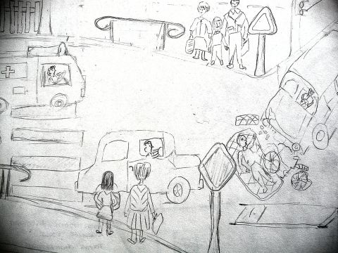 Archiv-Bild „Fahrradunfall“