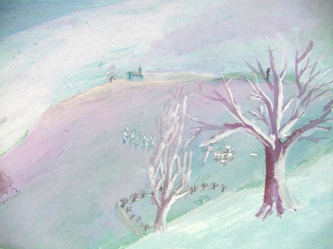 Archiv-Bild „Bäume im Schnee“