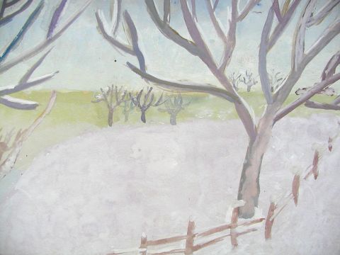 Archiv-Bild „Bäume im Schnee“