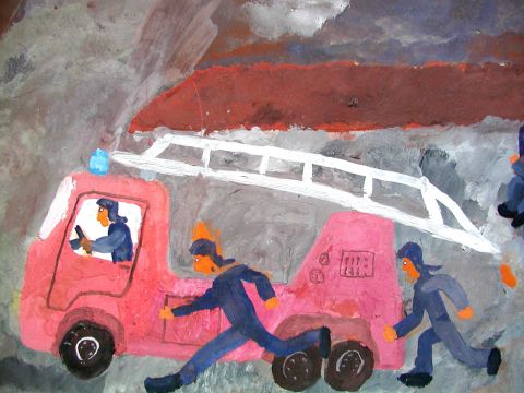 Archiv-Bild „Feuerwehr im Einsatz“