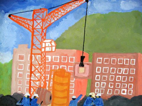 Archiv-Bild „Plattenbauten“