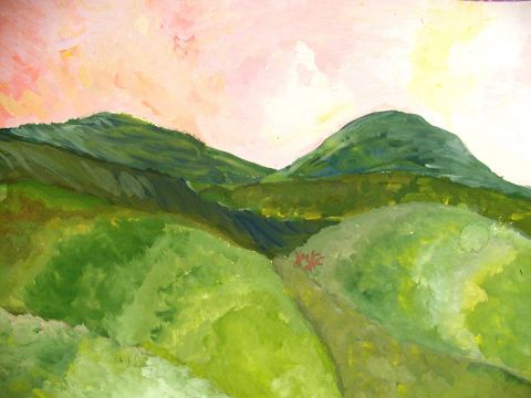 Archiv-Bild „Heimat: Eichsfelder Frühlingslandschaft“