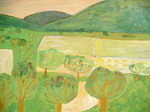 Archiv-Bild „Heimat: Eichsfelder Frühlingslandschaft“