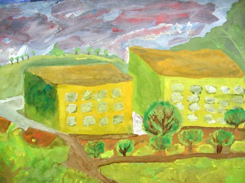 Archiv-Bild „Heimatliche Landschaft: Blick auf die Rinne“