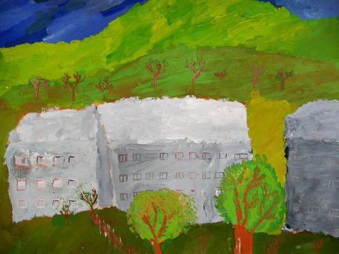 Archiv-Bild „Heimatliche Landschaft: Blick auf die Rinne“