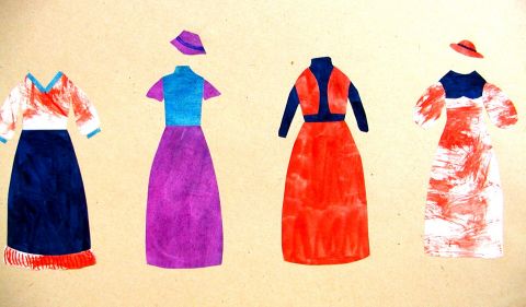 Archiv-Bild „Modische Kleidung“