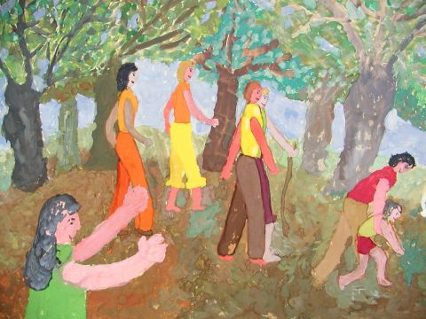 Archiv-Bild „Spaziergang im Wald“