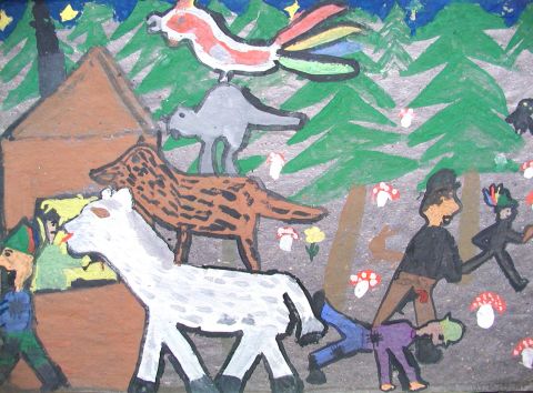 Archiv-Bild „Bremer Stadtmusikanten“