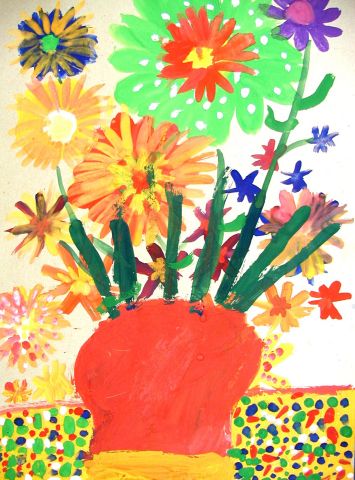 Archiv-Bild „Blumen in der Vase“