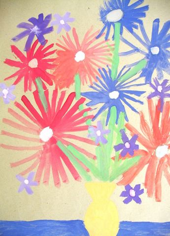 Archiv-Bild „Blumen in der Vase“