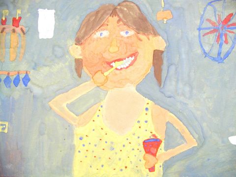 Archiv-Bild „Ich putze meine Zähne“