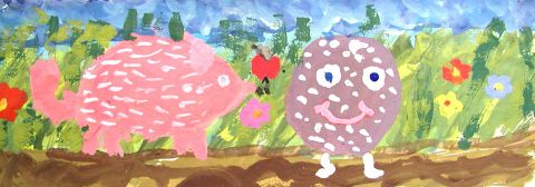 Archiv-Bild „Pfannkuchen und Schwein“