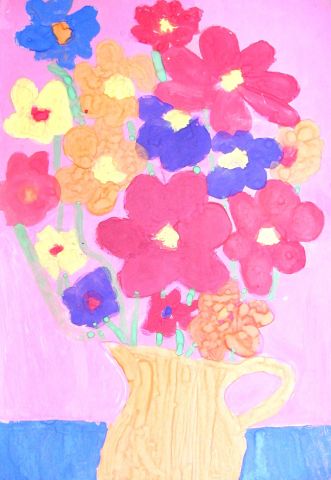 Archiv-Bild „Krug mit Blumen“