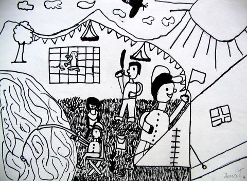 Archiv-Bild „Ferienerlebnis beim Zelten“