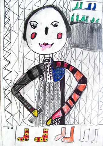 Archiv-Bild „Ich putze Schuhe“