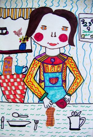 Archiv-Bild „Ich decke den Tisch“