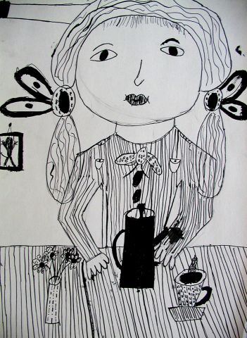 Archiv-Bild „Ich decke den Tisch“