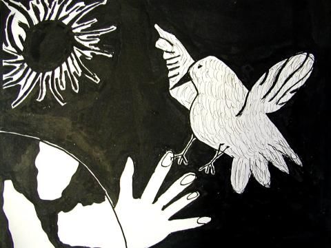 Archiv-Bild „Friedenstaube“