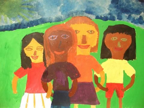 Archiv-Bild „Kinder der Welt“