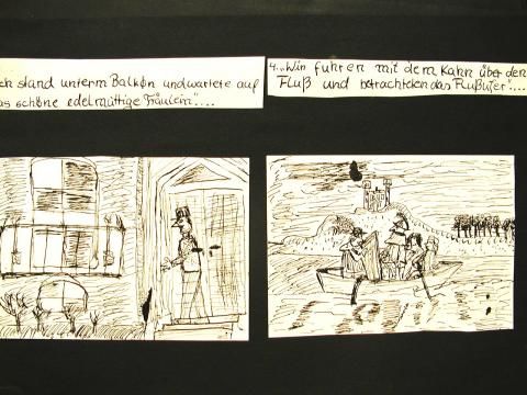 Archiv-Bild „E.T.A. Hoffmann: Aus dem Leben eines Taugenichts, Blatt 2“