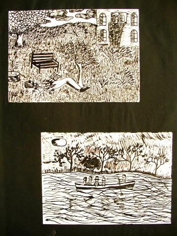 Archiv-Bild „E.T.A. Hoffmann: Aus dem Leben eines Taugenichts, Blatt 3“