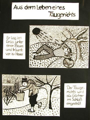 Archiv-Bild „E.T.A. Hoffmann: Aus dem Leben eines Taugenichts, Blatt 1“