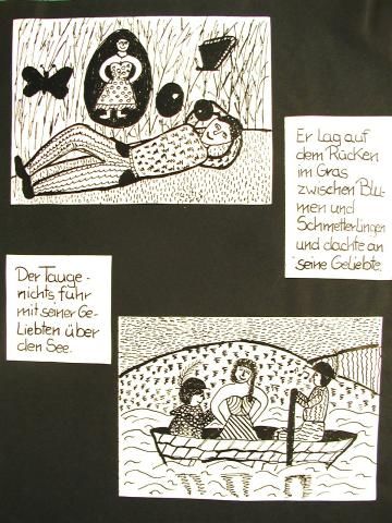 Archiv-Bild „E.T.A. Hoffmann: Aus dem Leben eines Taugenichts, Blatt 2“