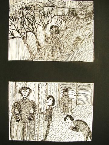 Archiv-Bild „E.T.A. Hoffmann: Aus dem Leben eines Taugenichts, Blatt 2“