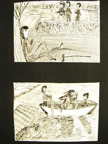 Archiv-Bild „E.T.A. Hoffmann: Aus dem Leben eines Taugenichts, Blatt 3“