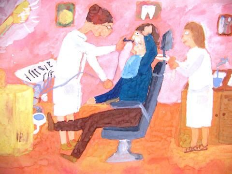 Archiv-Bild „Beim Zahnarzt“