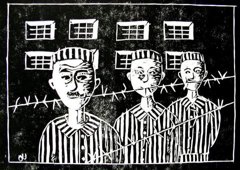 Archiv-Bild „Zyklus zu Hans Beimler, Antifaschist, Blatt 7“