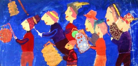 Archiv-Bild „Lampionumzug“